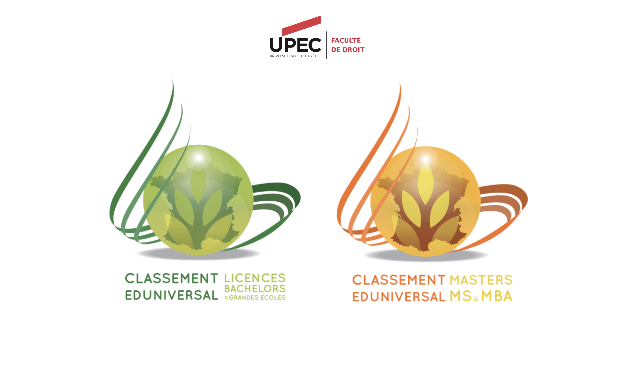 Eduniversal UPEC Droit Classement 2020