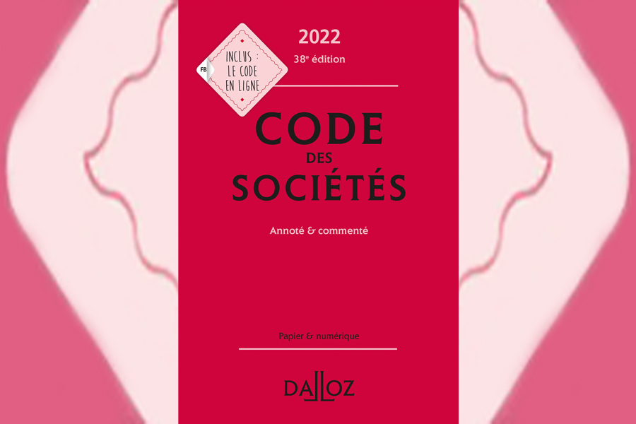 Code des sociétés 2022