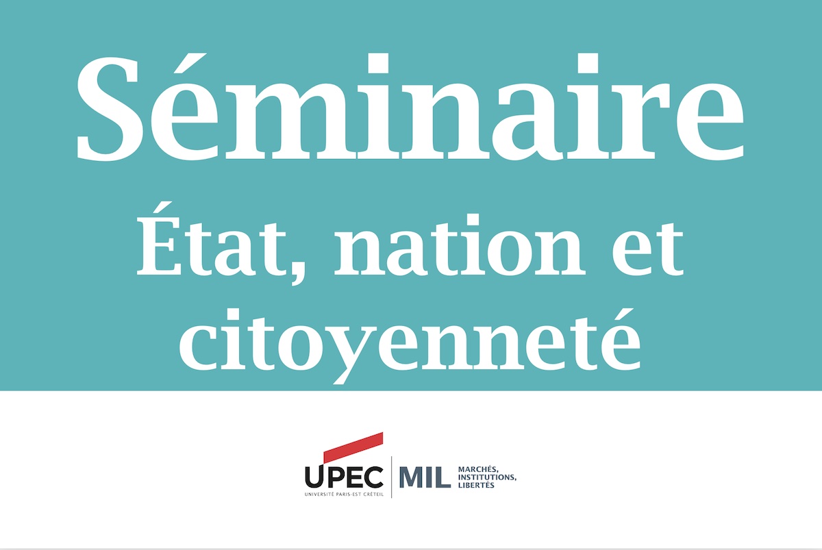 Séminaire État